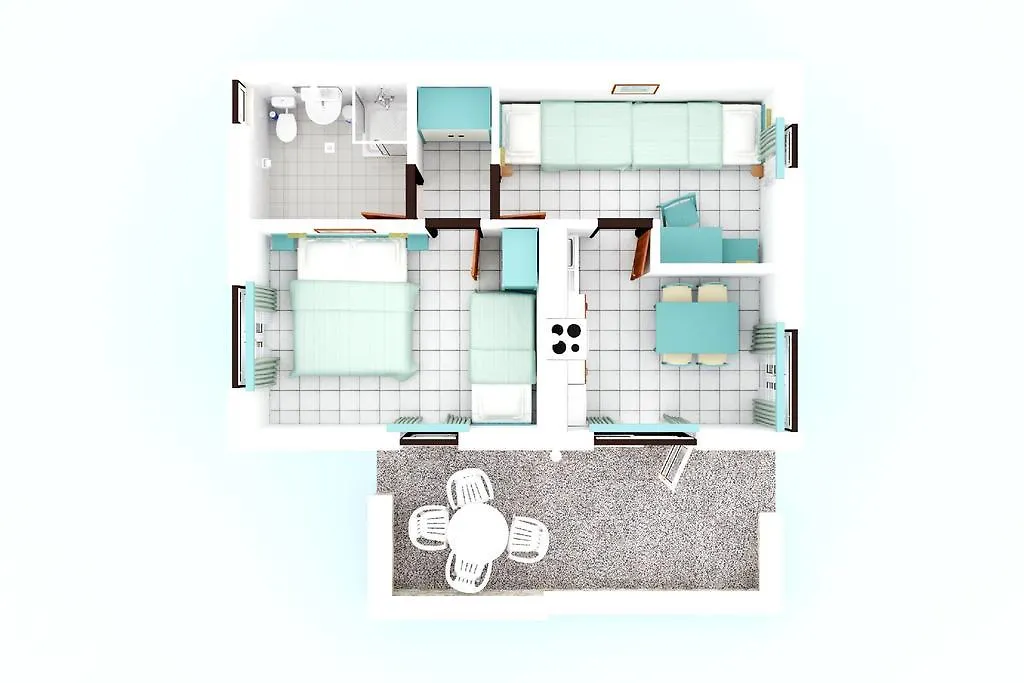 Apartments Astra Plava Laguna Poreč Horvátország